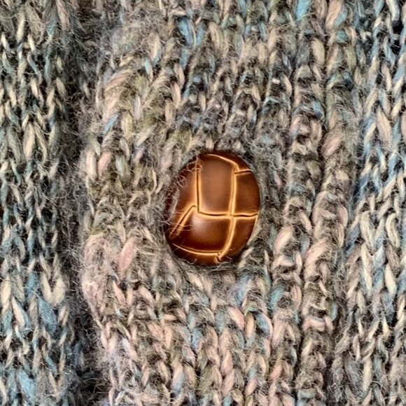 Journal Standard blue/grey shawl collar cardigan - Picture 11 of 11